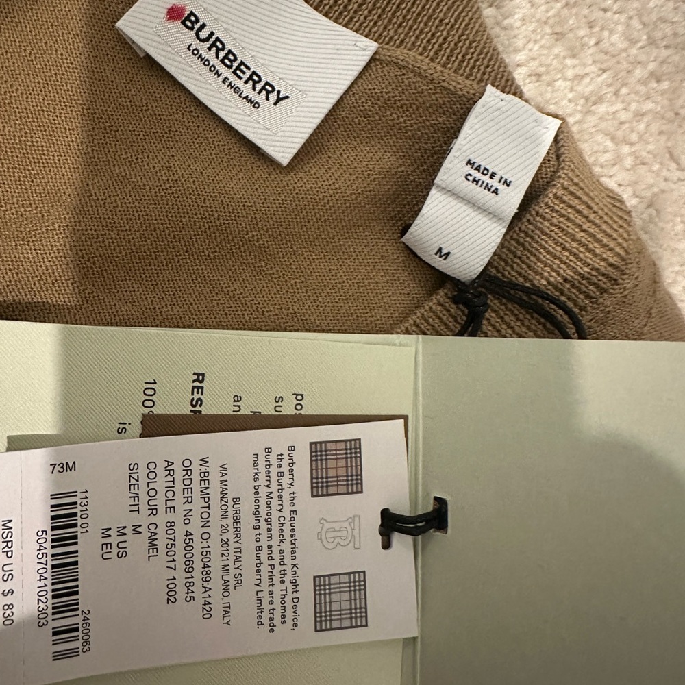 Burberry Women Sweater Bempton - Picture 6 of 9